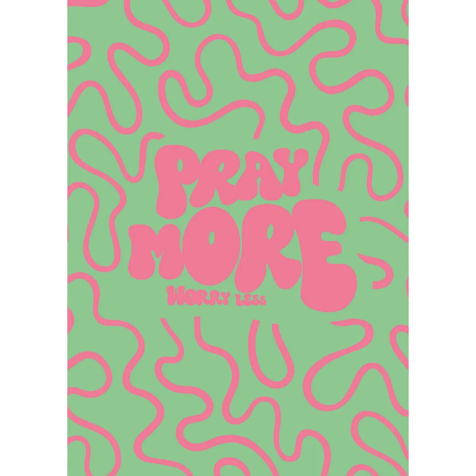 fontis-papeterie-pray-more-worry-less-postkarten-4er-11x15-cm image 1