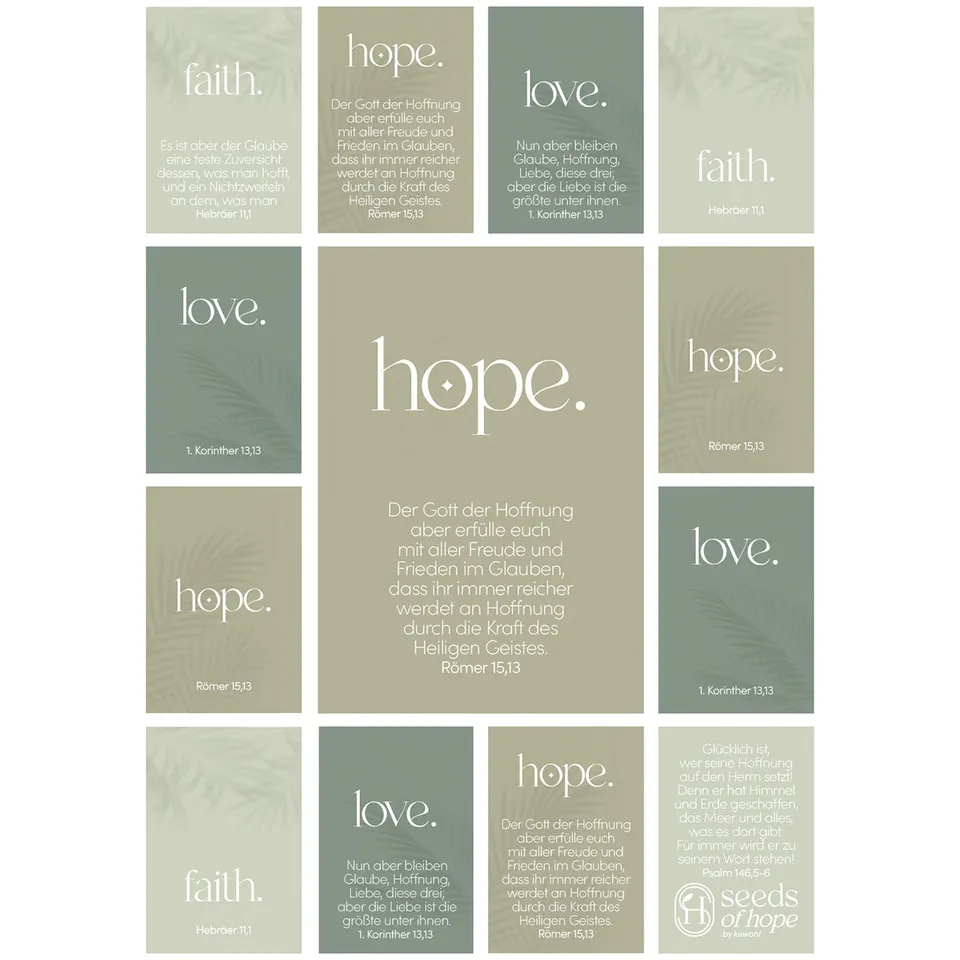 fontis-papeterie-faith-hope-love-aufkleber-gru-karten-4er image 1