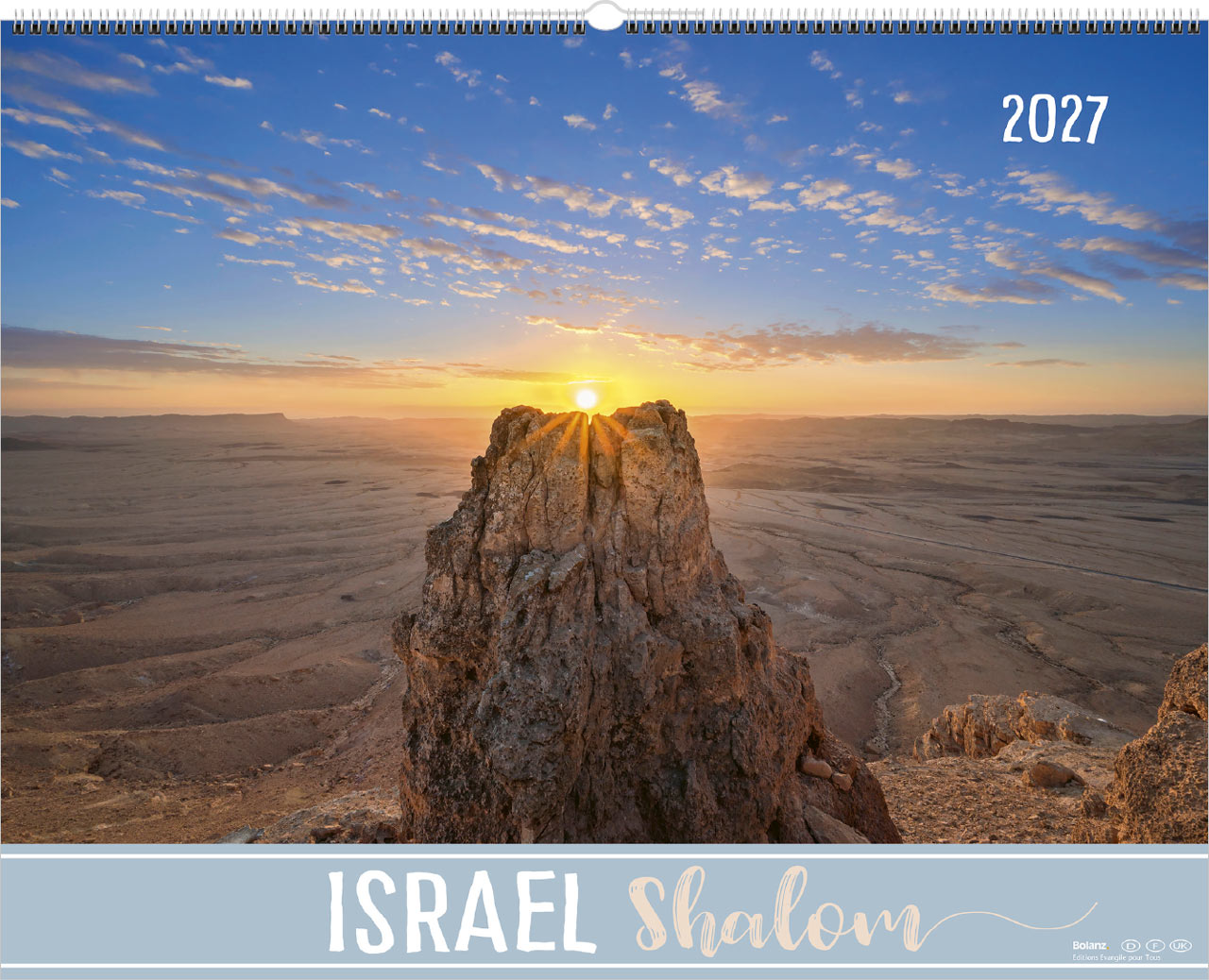 fontis-kalender-israel-shalom-2027-wandkalender-dreisprachig-xxl image 1