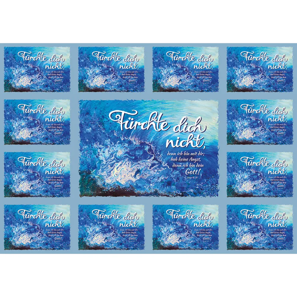 fontis-papeterie-f-rchte-dich-nicht-aufkleber-gru-karten-4er-digel image 1