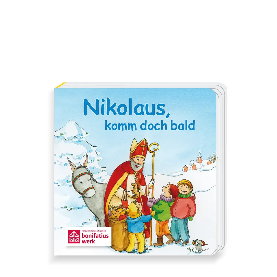 bonifatiuswerk-nikolaus-komm-doch-bald-bilderbuch-8-seiten image 1