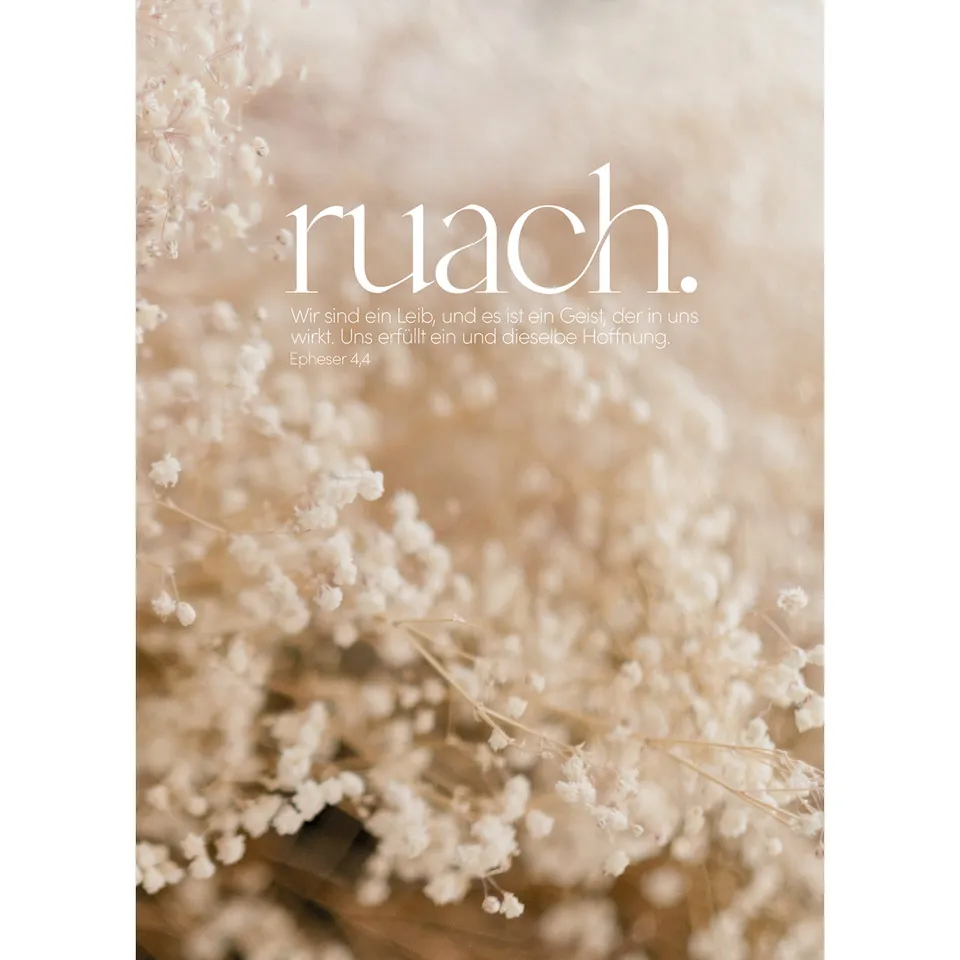 fontis-ruach-postkarten-4er-set-naturpapier-epheser-4-4 image 1