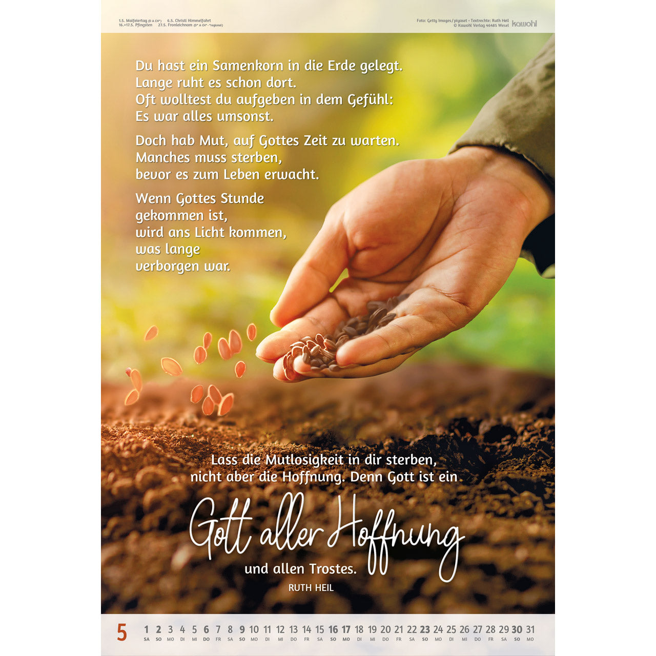fontis-kalender-du-bist-so-wertvoll-2027-wandkalender-foto image 7