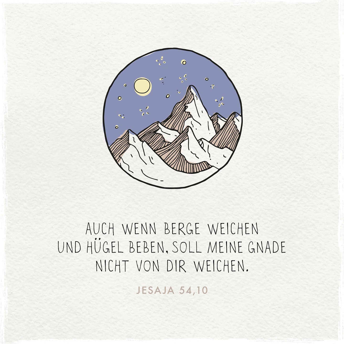 segensart-wenn-berge-weichen-holzschild-13x13-jesaja-54-10 image 1