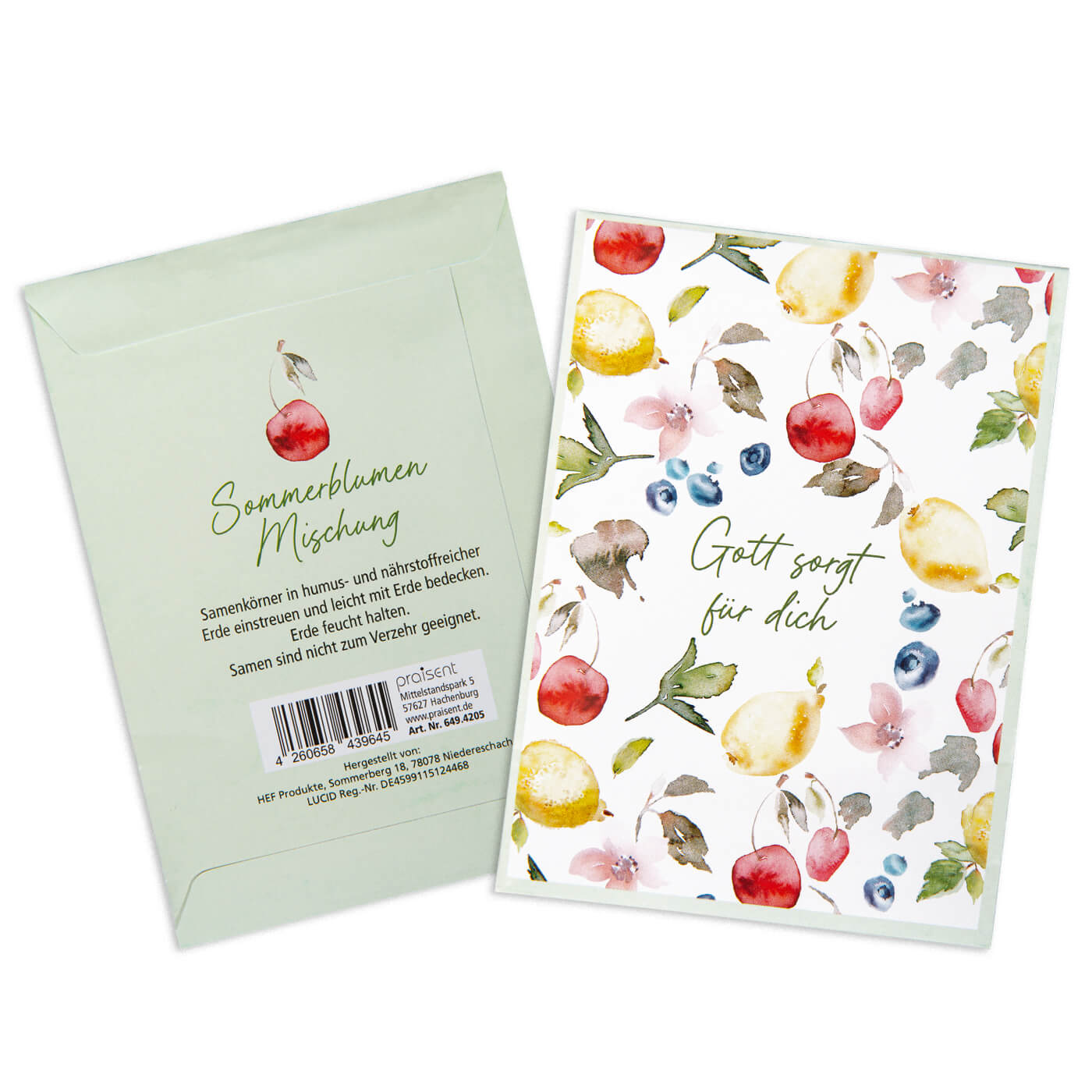fontis-gott-sorgt-f-r-dich-blumensamen-t-tchen-4-g image 2
