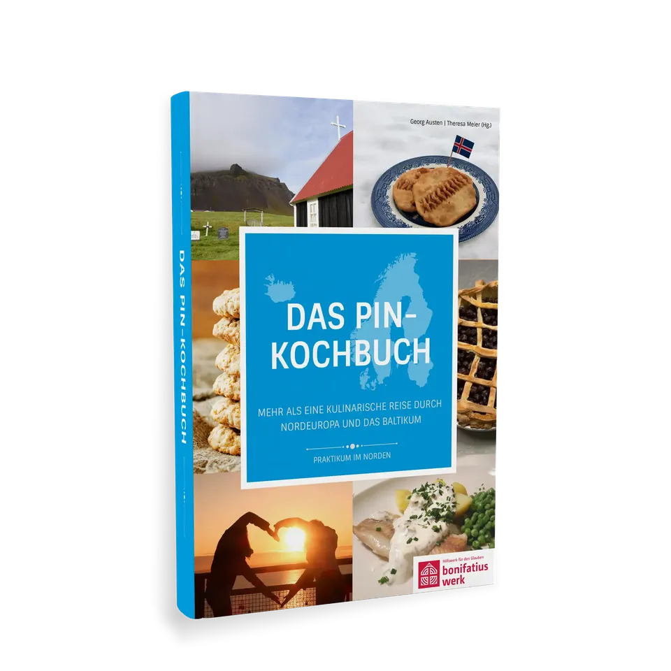 bonifatiuswerk-das-pin-kochbuch-rezeptbuch-nordeuropa-64-seiten image 1