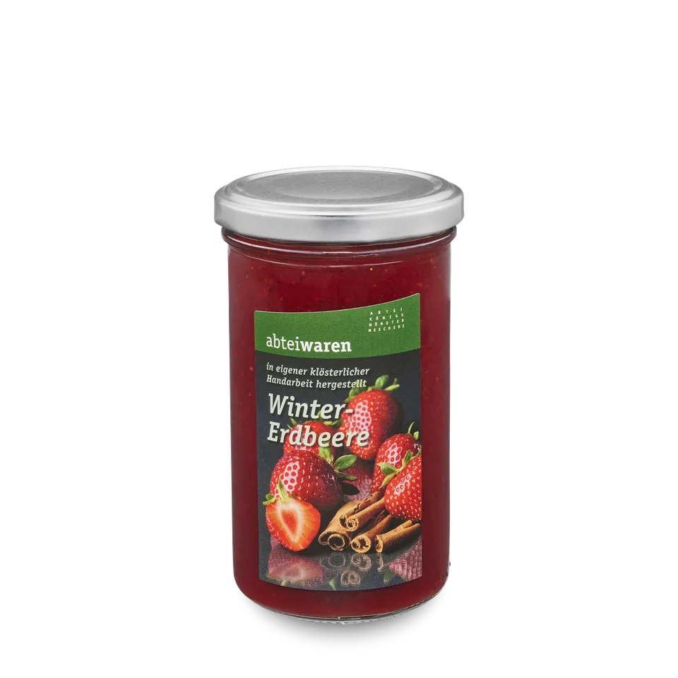 bonifatiuswerk-winter-erdbeere-fruchtaufstrich-mit-zimt-66-frucht image 1