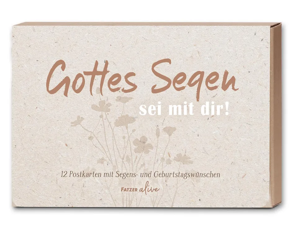 fontis-papeterie-gottes-segen-sei-mit-dir-postkartenbox-12-postkarten image 1