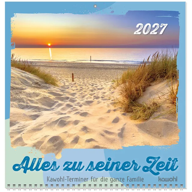 fontis-alles-zu-seiner-zeit-2027-wandkalender-30-x-31-cm image 1