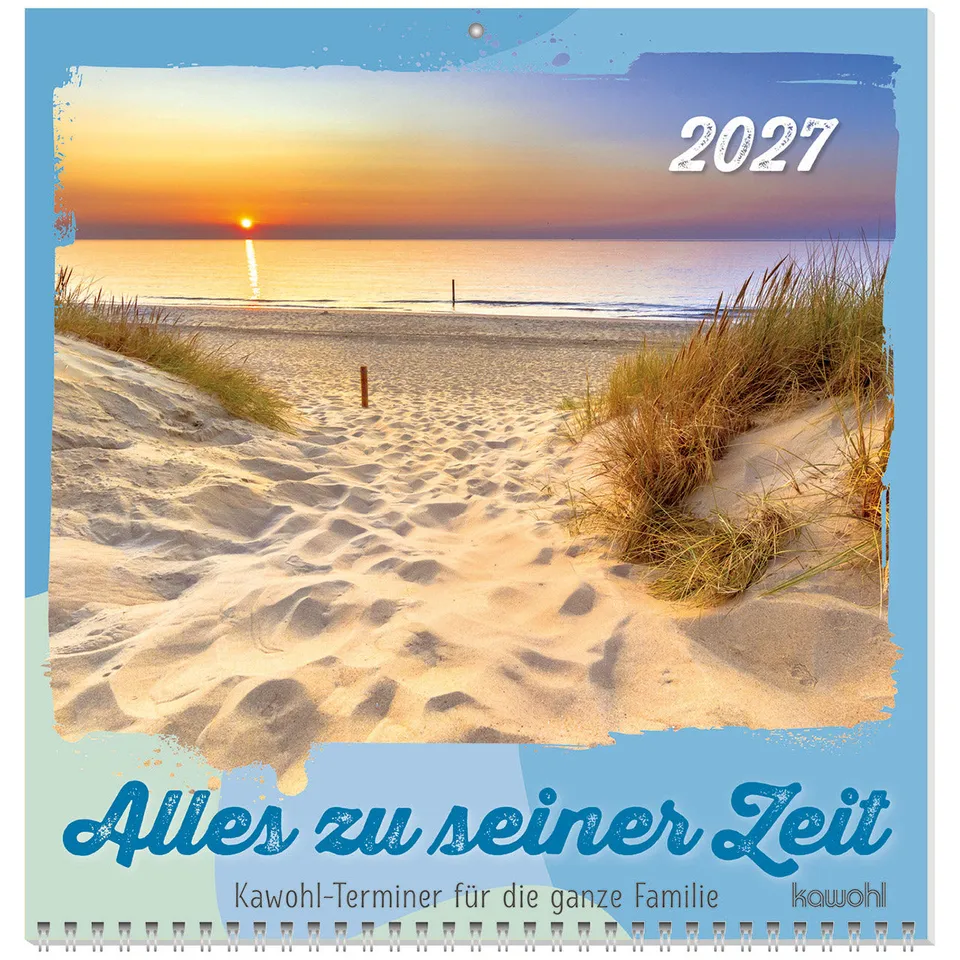 fontis-alles-zu-seiner-zeit-2027-wandkalender-30-x-31-cm image 1