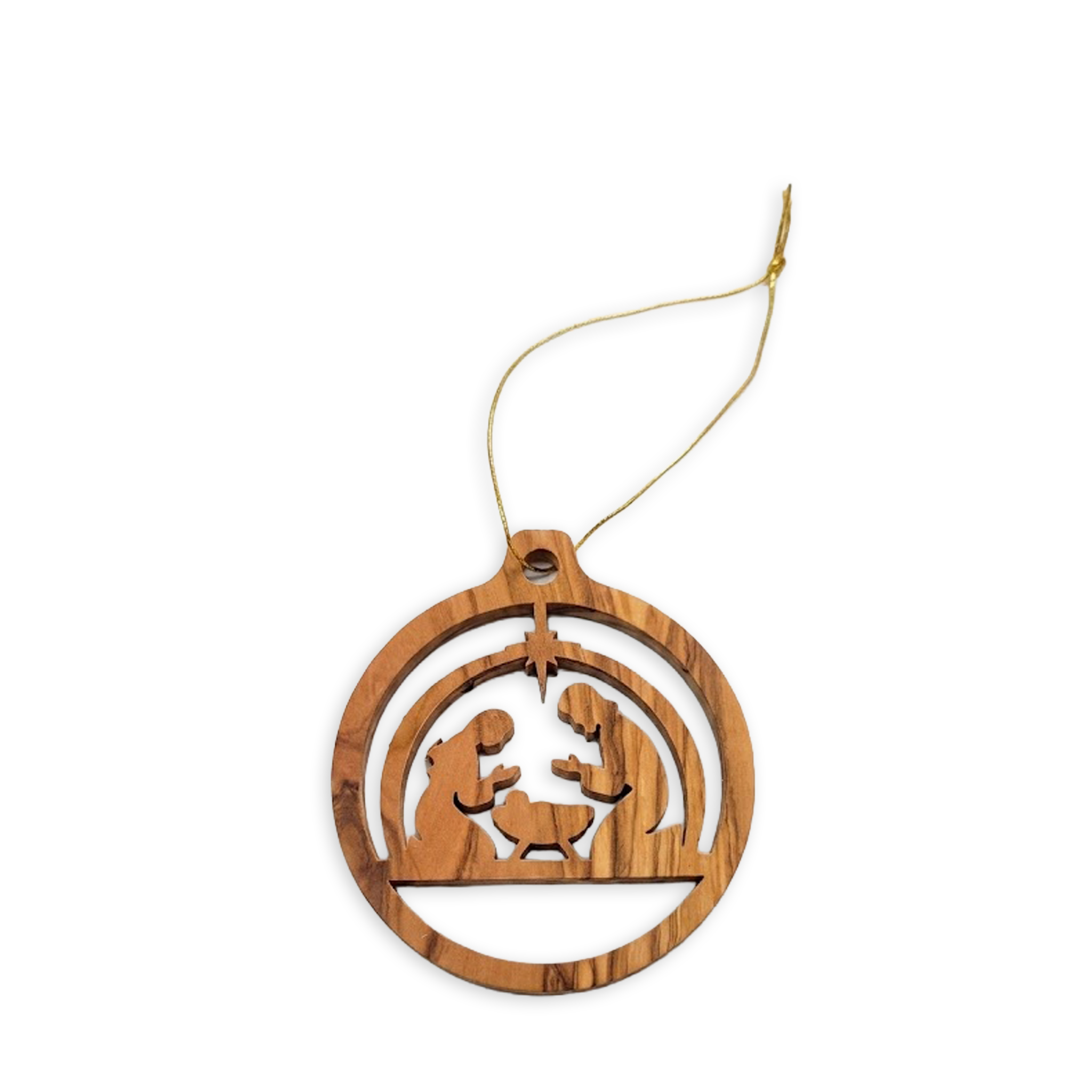 bonifatiuswerk-devotionalien-weihnachtsbaumschmuck-olivenholz-stern image 1
