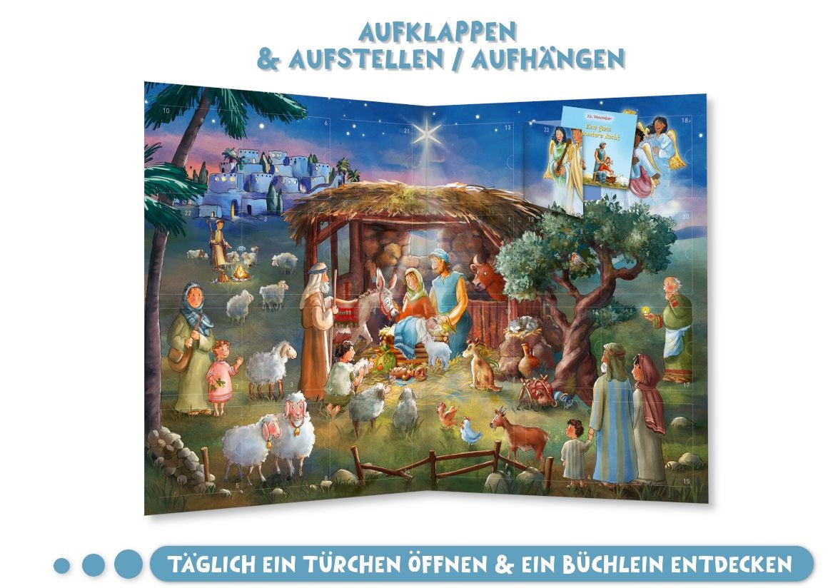 fontis-b-cher-lukas-auf-dem-weg-nach-bethlehem-adventskalender-24-b-cher image 2