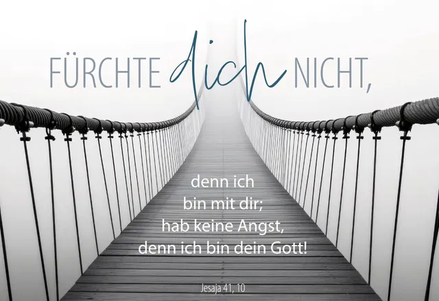 fontis-f-rchte-dich-nicht-poster-a3-motiv-br-cke-jahreslosung image 1