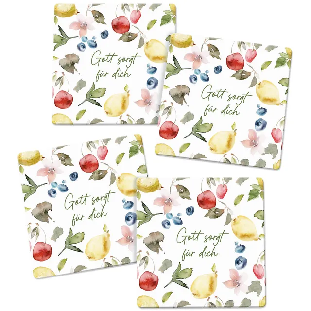 fontis-geschenke-gott-sorgt-f-r-dich-untersetzer-set-4-st-ck image 1