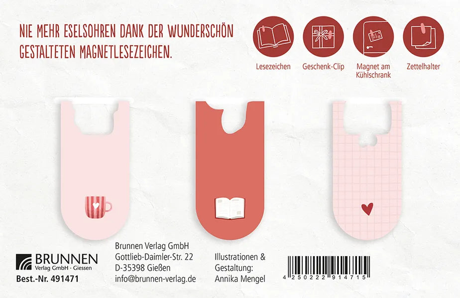 b-cherliebe-magnetische-lesezeichen-geschenk-leseratten image 5