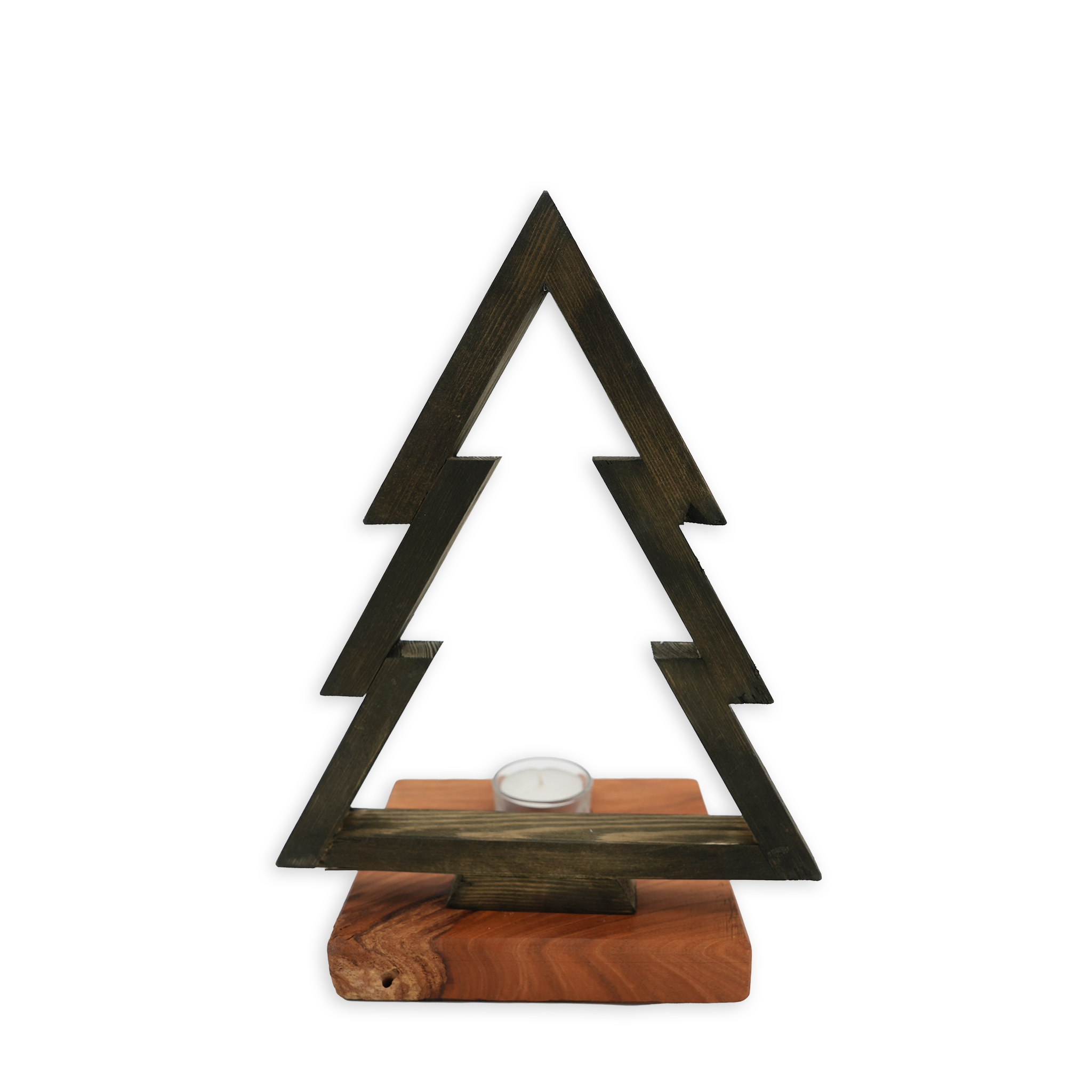 bonifatiuswerk-tannenbaum-teelichthalter-holz-21-5-cm image 1