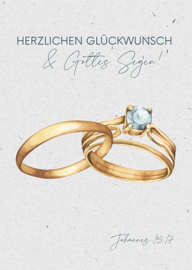fontis-papeterie-herzlichen-gl-ckwunsch-gottes-segen-postkarte-hochzeit image 1