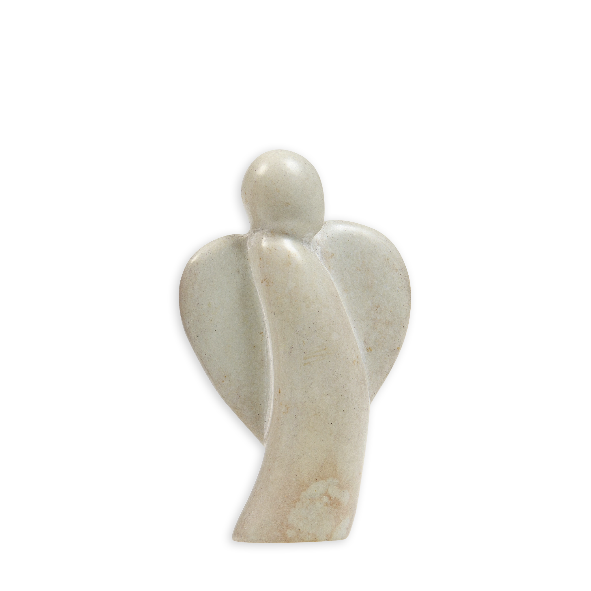 bonifatiuswerk-speckstein-schutzengel-figur-6-5-cm-fair image 1