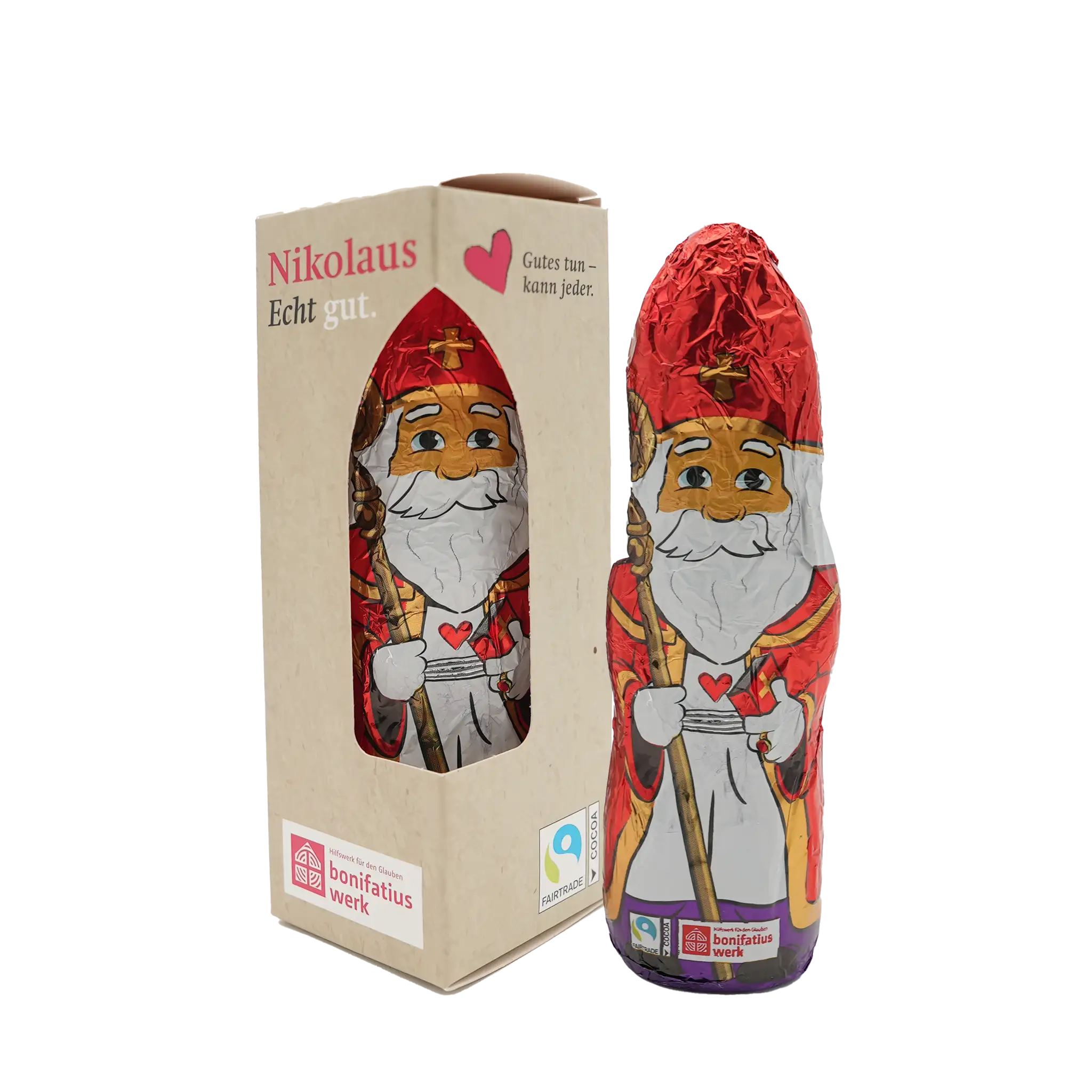 bonifatiuswerk-schoko-nikolaus-figur-fairtrade-60-g-4er-12er image 1