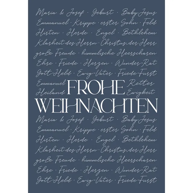 fontis-papeterie-frohe-weihnachten-postkarten-4er-set image 1