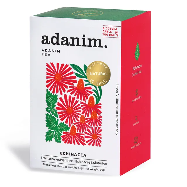 adanim-echinacea-kr-utertee-20-beutel-koscher image 1
