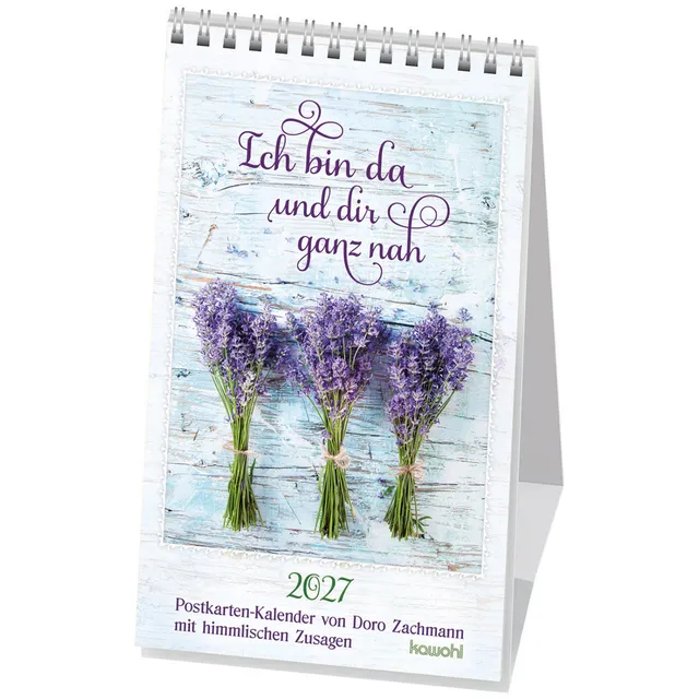 ich-bin-da-und-dir-ganz-nah-2027-postkartenkalender-vintage image 1