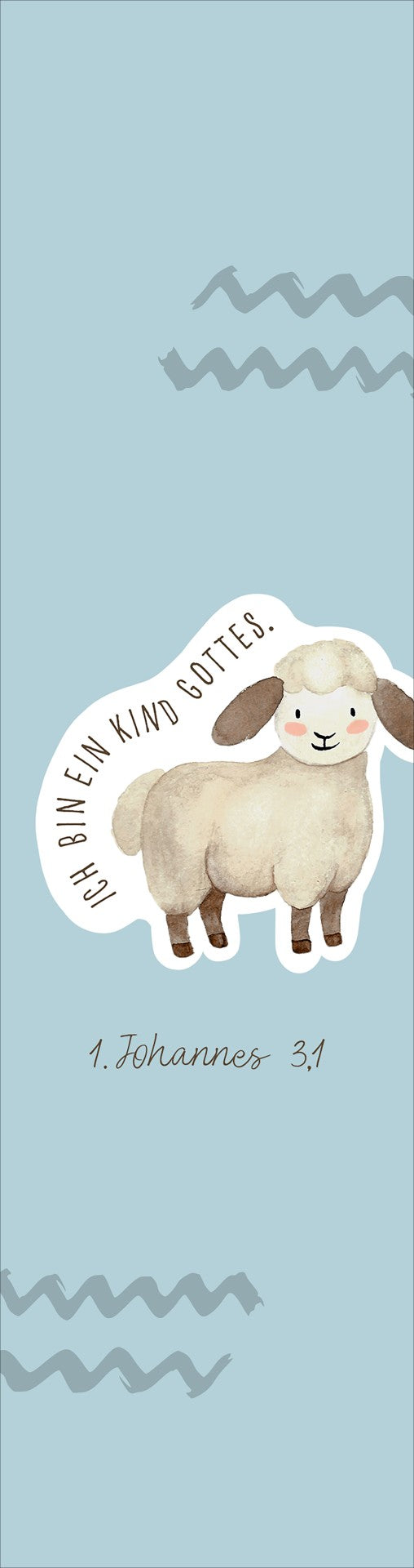 fontis-papeterie-ich-bin-ein-kind-gottes-lesezeichen-kinder-5x20-cm image 1