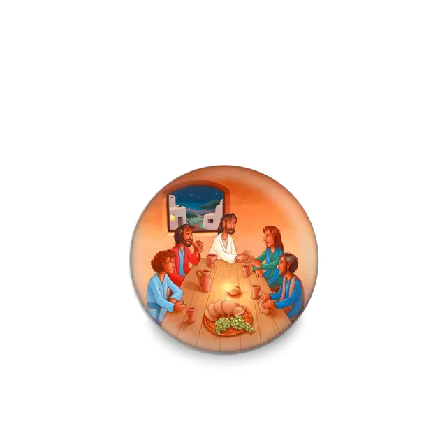 bonifatiuswerk-ihr-seid-meine-freunde-magnet-kommunion-rund-6-5-cm image 1