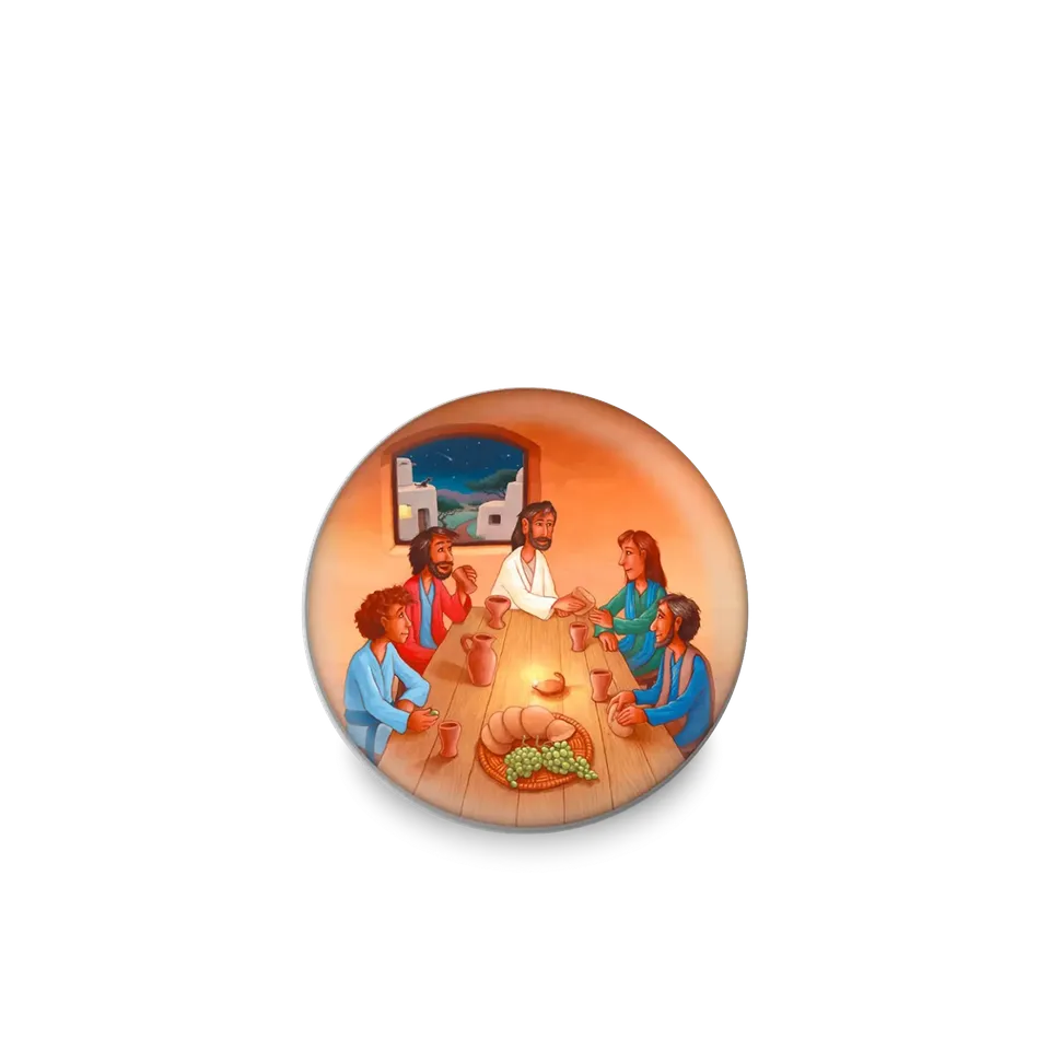 bonifatiuswerk-ihr-seid-meine-freunde-magnet-kommunion-rund-6-5-cm image 1