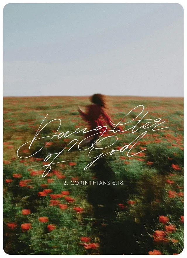 fontis-papeterie-daughter-of-god-postkarte-xl-big-blessing image 1