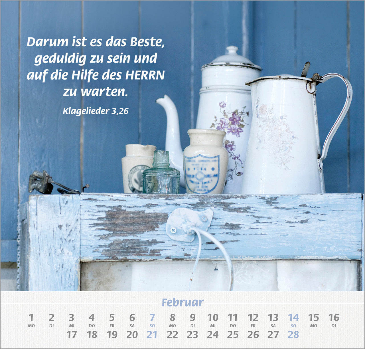 fontis-denn-du-bist-bei-mir-2027-wandkalender-gro-druck-landleben image 4