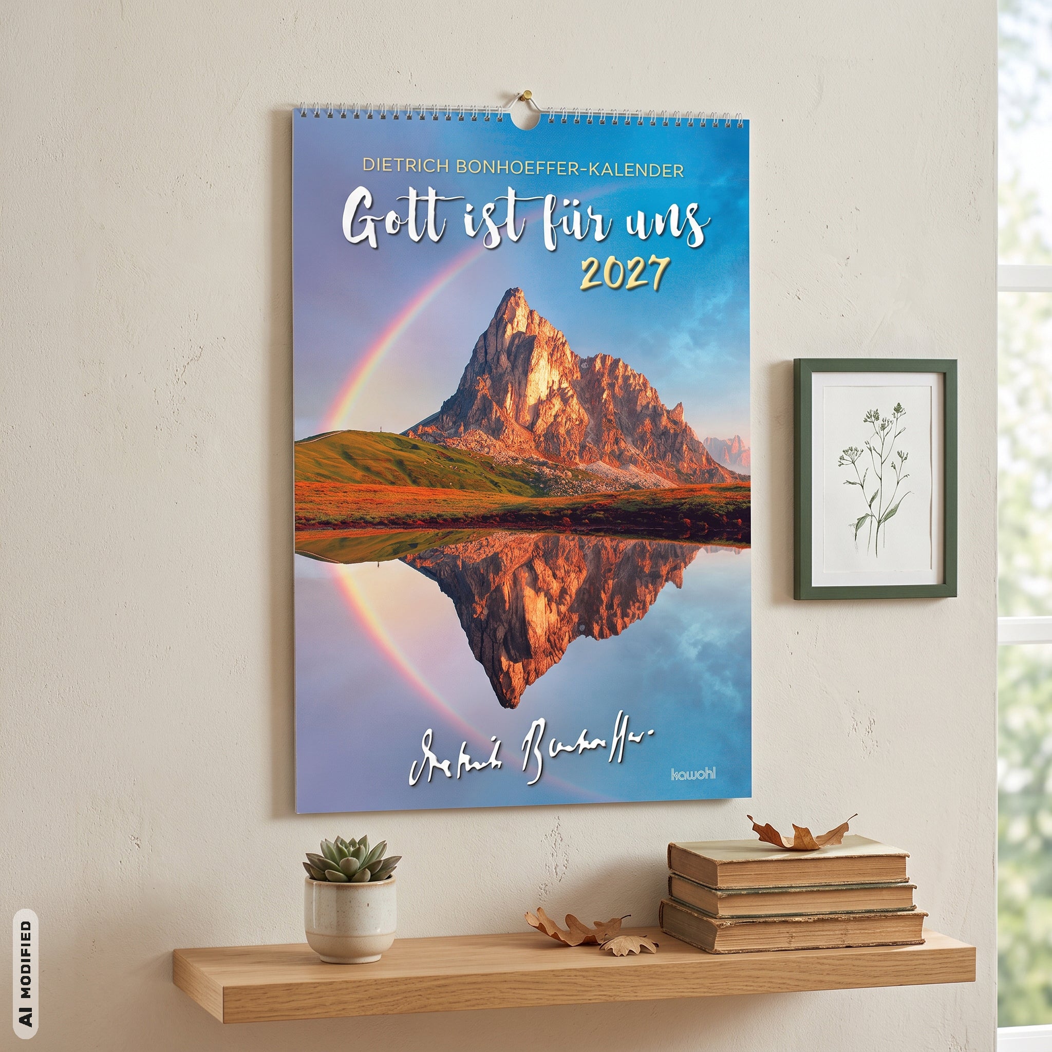 fontis-gott-ist-f-r-uns-2027-wandkalender-dietrich-bonhoeffer image 2
