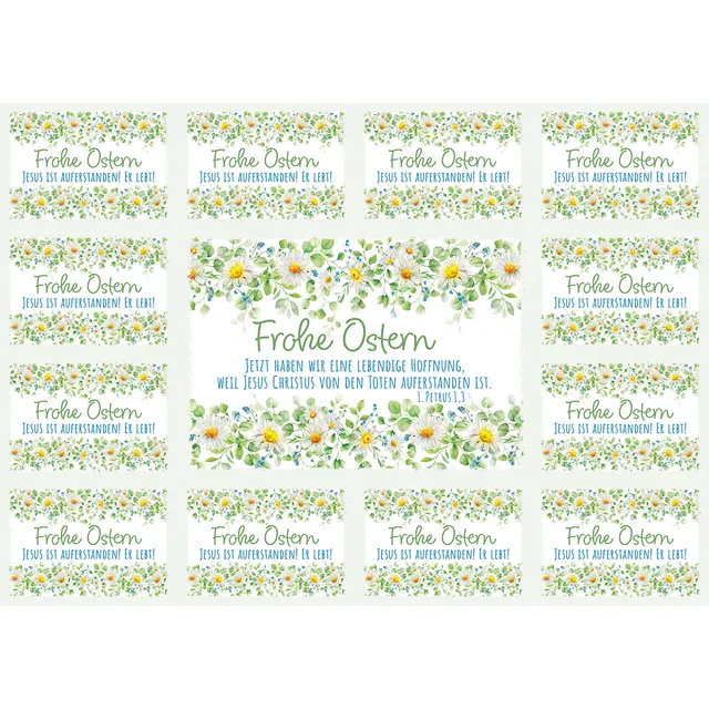 fontis-papeterie-frohe-ostern-aufkleber-gru-karten-4er-set image 1