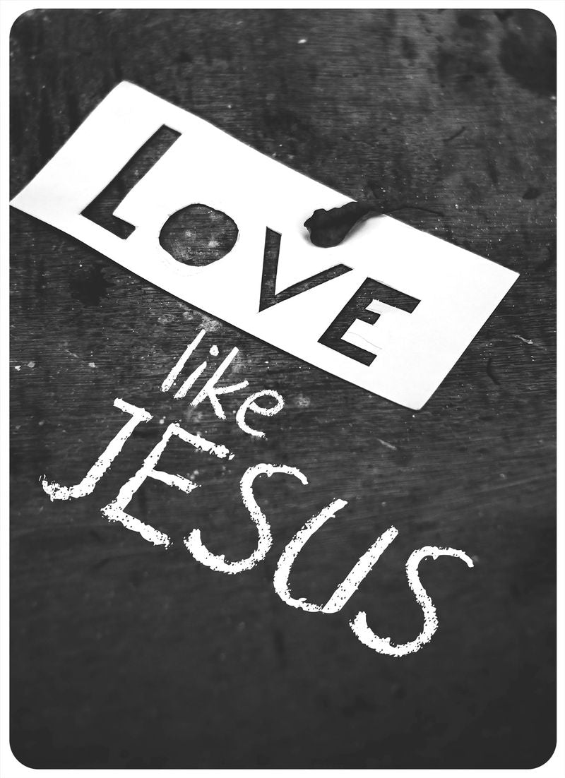 fontis-papeterie-love-like-jesus-postkarte-xl-11-5-x-16-cm image 1