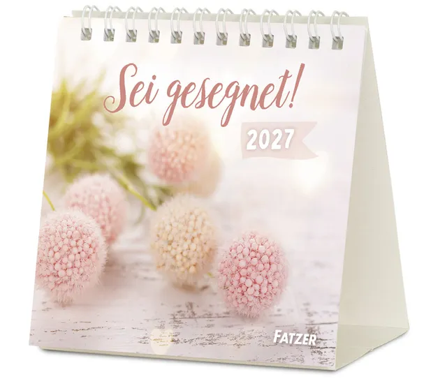 fontis-kalender-sei-gesegnet-2027-aufstellkalender-tisch image 1
