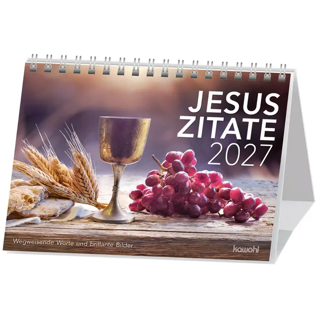 fontis-jesus-zitate-2027-aufstellkalender-15x11-cm-bibelworte image 1