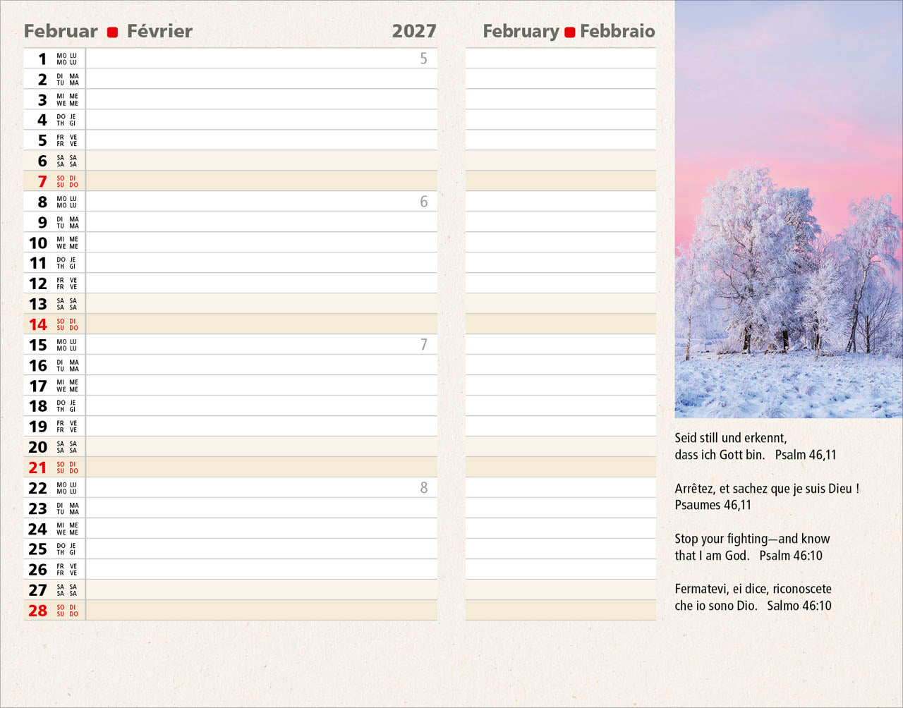 fontis-kalender-agenda-2027-taschenkalender-bibelverse image 6