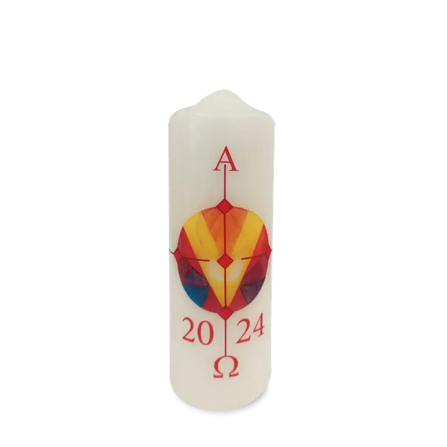 bonifatiuswerk-das-erkennen-kerze-5x15-cm-motiv image 1