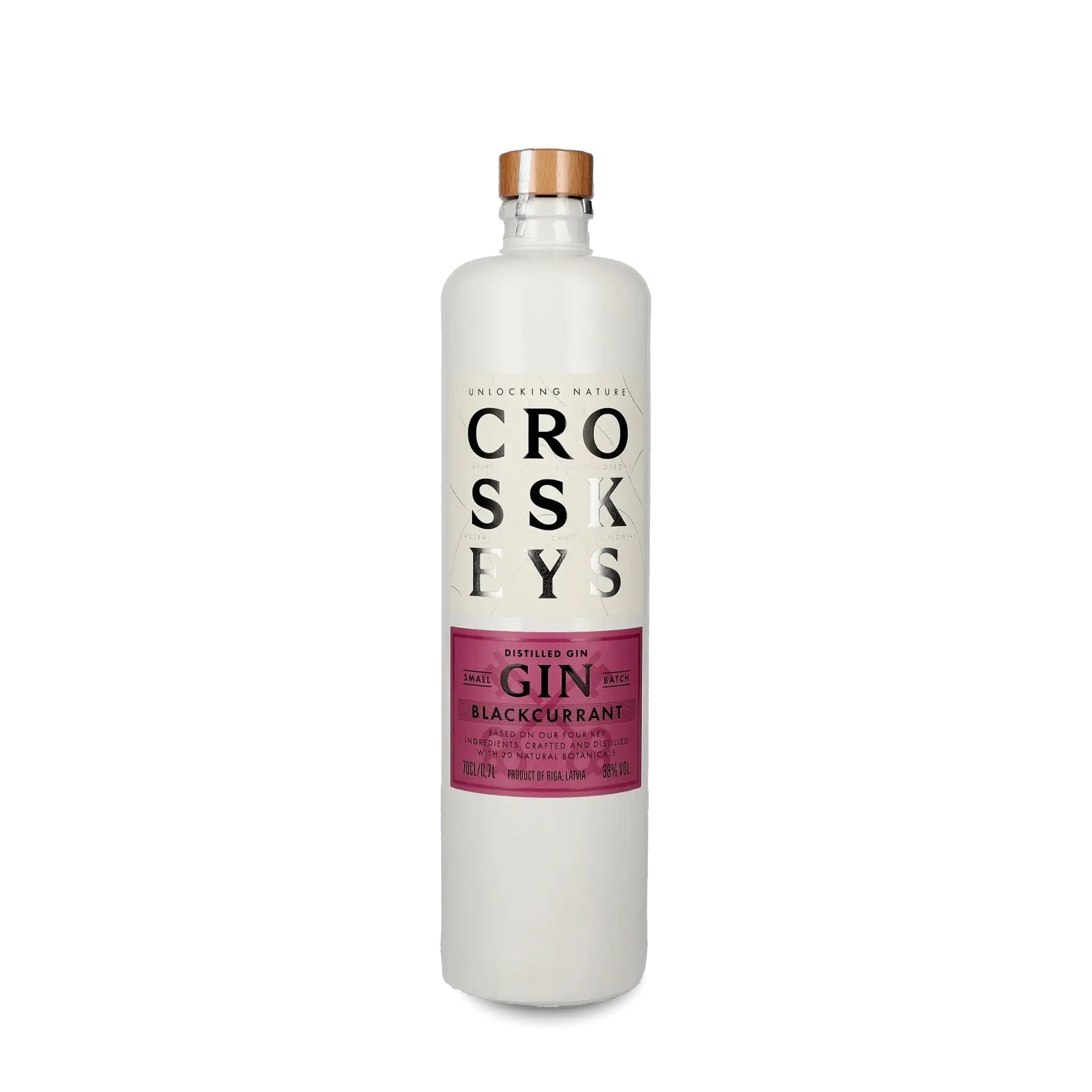 cross-keys-black-currant-gin-0-7-l-mit-kamille-beeren image 1