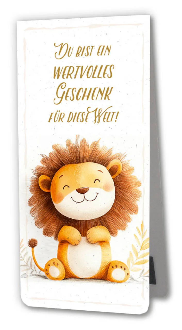 du-bist-ein-wertvolles-geschenk-magnetlesezeichen image 1