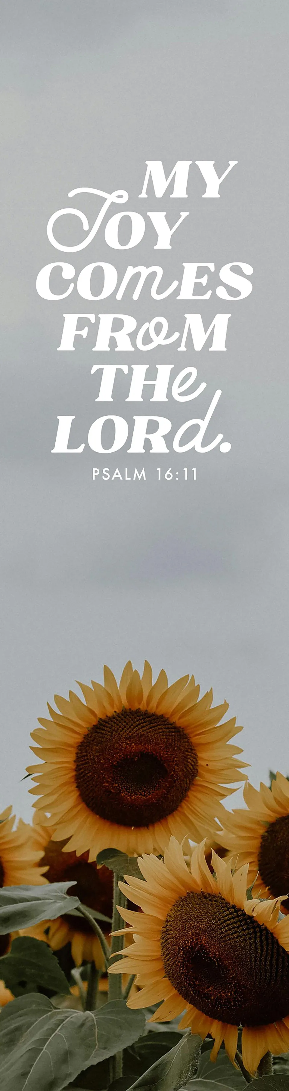 segensart-my-joy-comes-from-the-lord-lesezeichen-naturpapier image 1