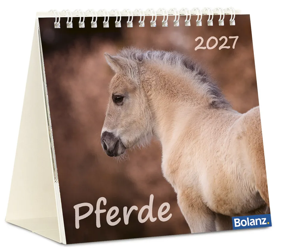 fontis-kalender-pferde-2027-tischkalender-mit-bibelversen image 1