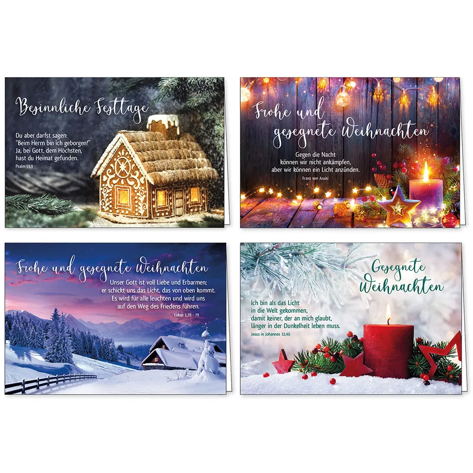 fontis-papeterie-weihnachts-faltkarten-paket-4-karten-umschlag image 1