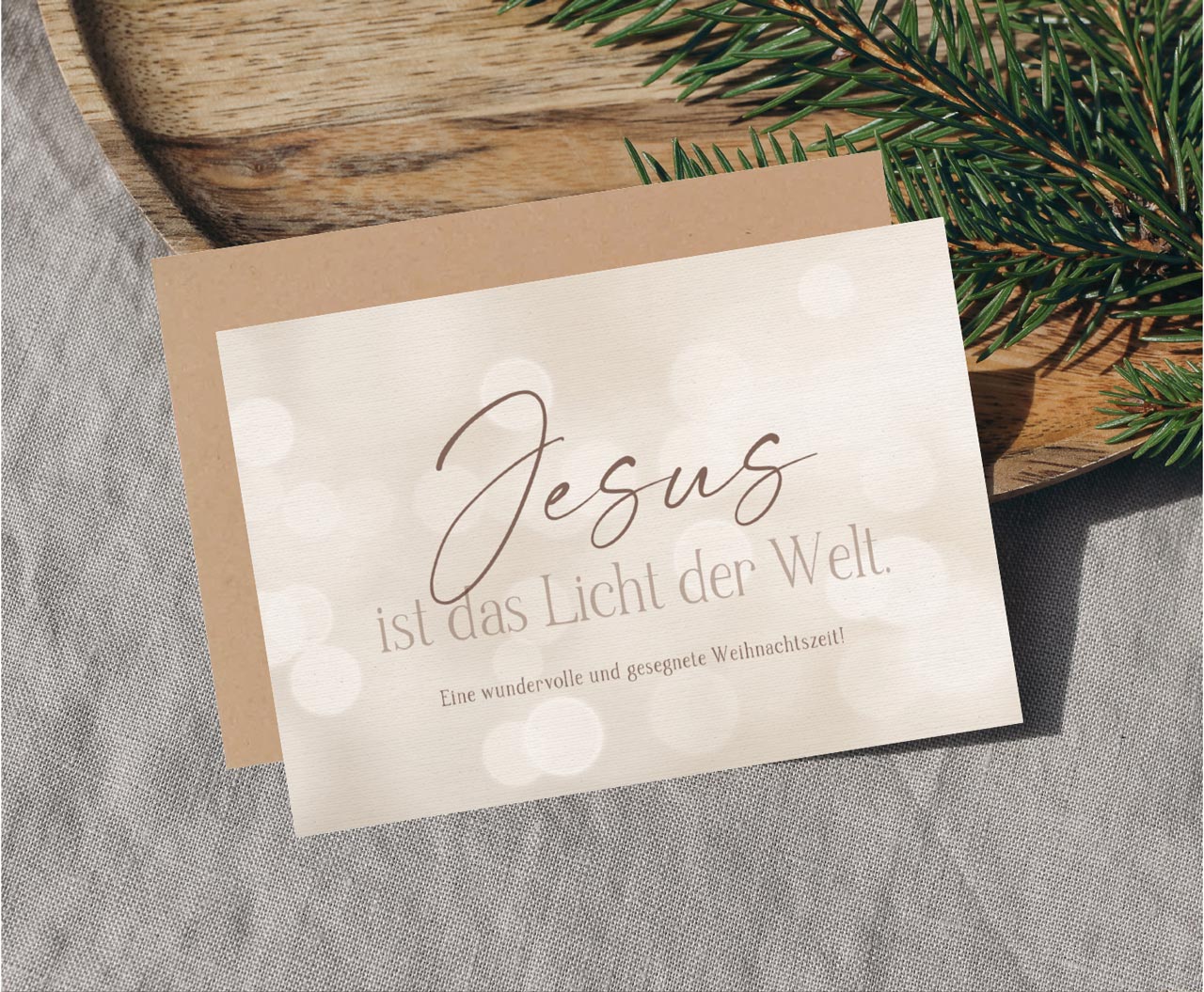 fontis-papeterie-jesus-ist-das-licht-der-welt-faltkarte-weihnachten image 2