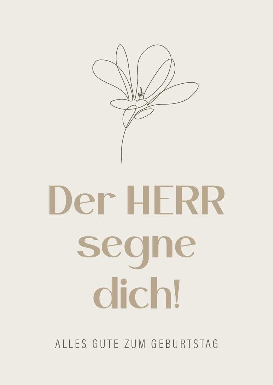 fontis-papeterie-der-herr-segne-dich-postkarten-12er-set-geburtstag image 1