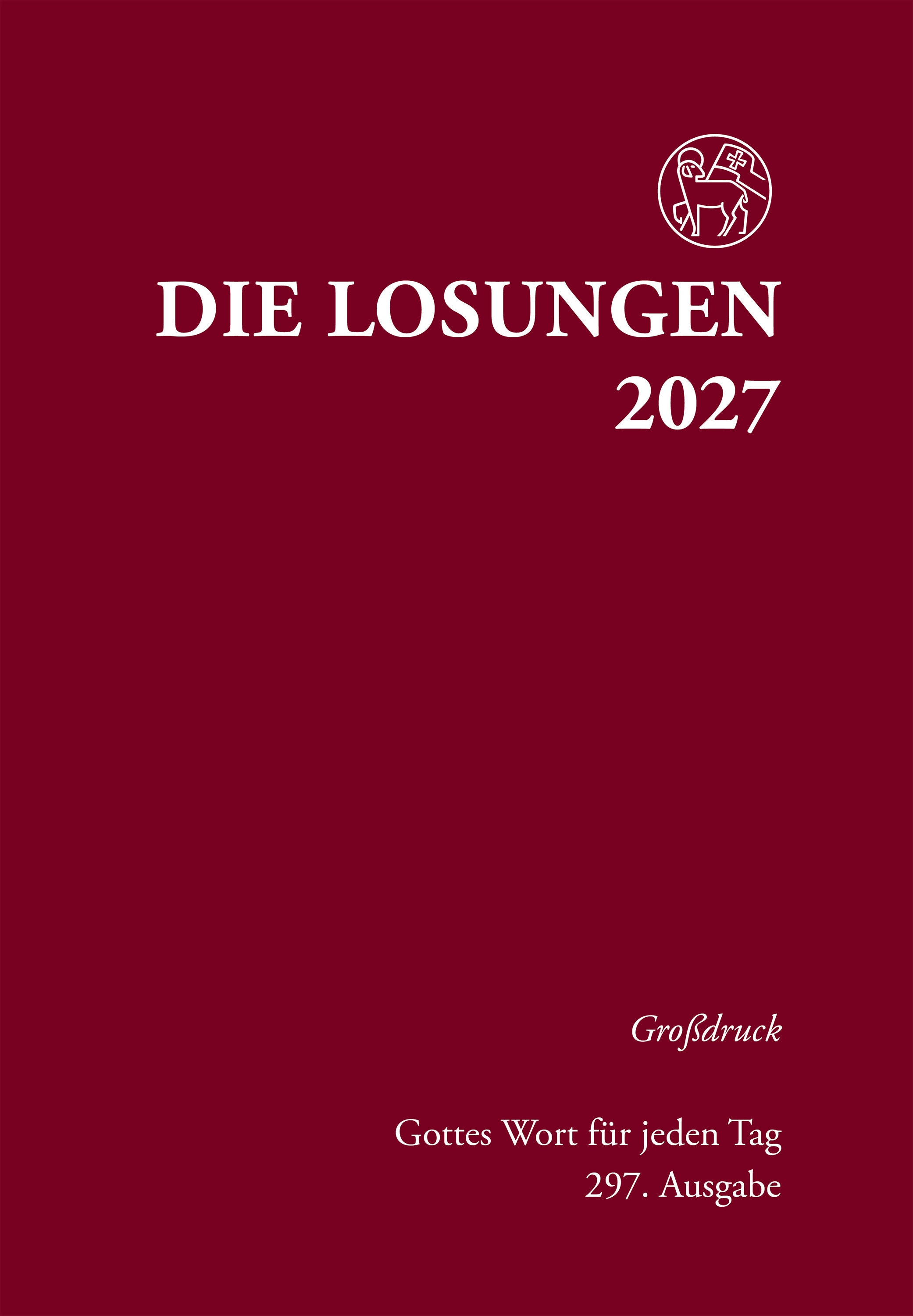 losungen-2027-gro-druck-hardcover-rot-andachtsbuch-deutsch image 1