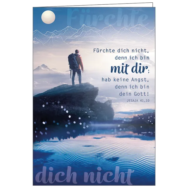f-rchte-dich-nicht-faltkarte-wanderer-jesaja-41-10 image 1