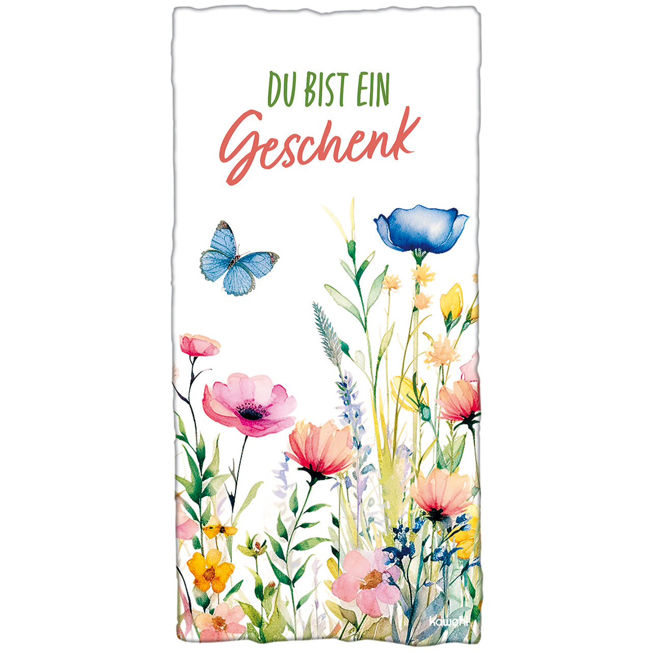 fontis-du-bist-ein-geschenk-handtuch-baumwolle-30x60 image 2