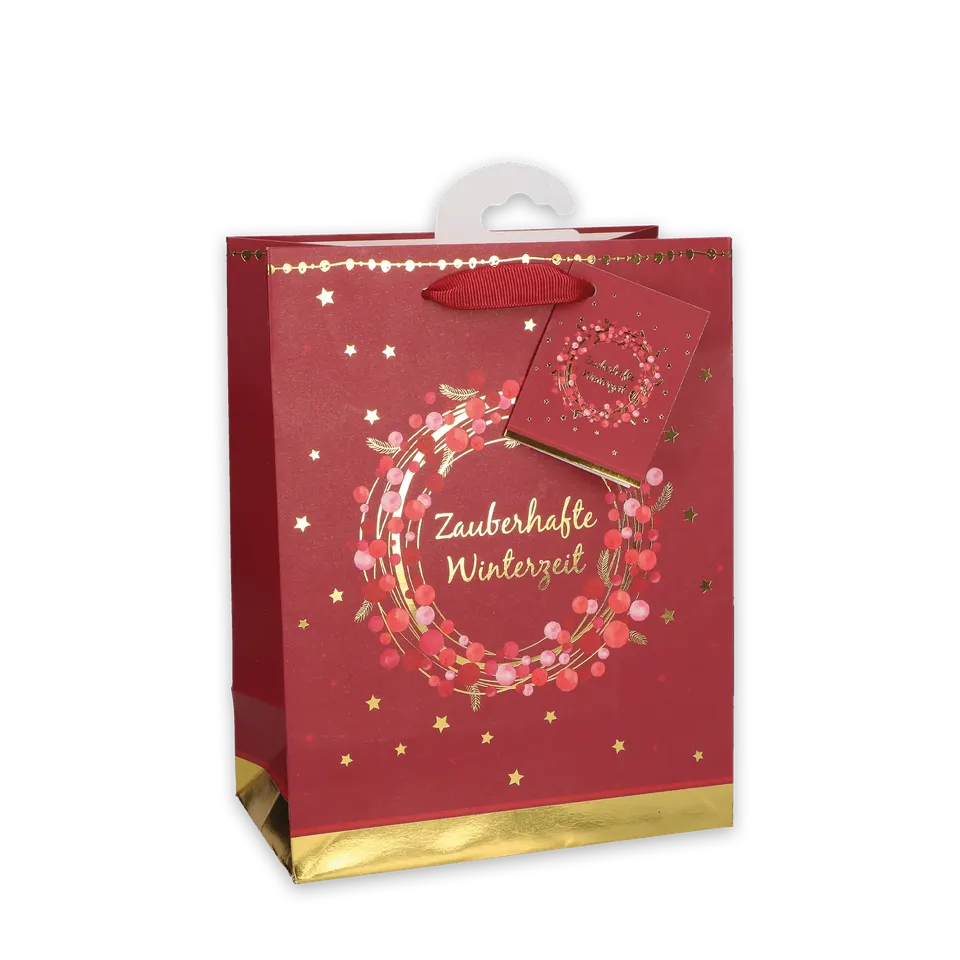 bonifatiuswerk-zauberhafte-winterzeit-geschenkt-te-gold-23cm image 1