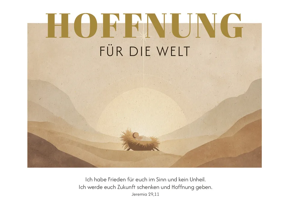 fontis-hoffnung-f-r-die-welt-postkarten-weihnachten-12er-set-jeremia image 1